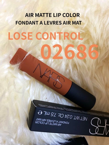 エアーマット リップカラー/NARS/口紅を使ったクチコミ(2枚目)