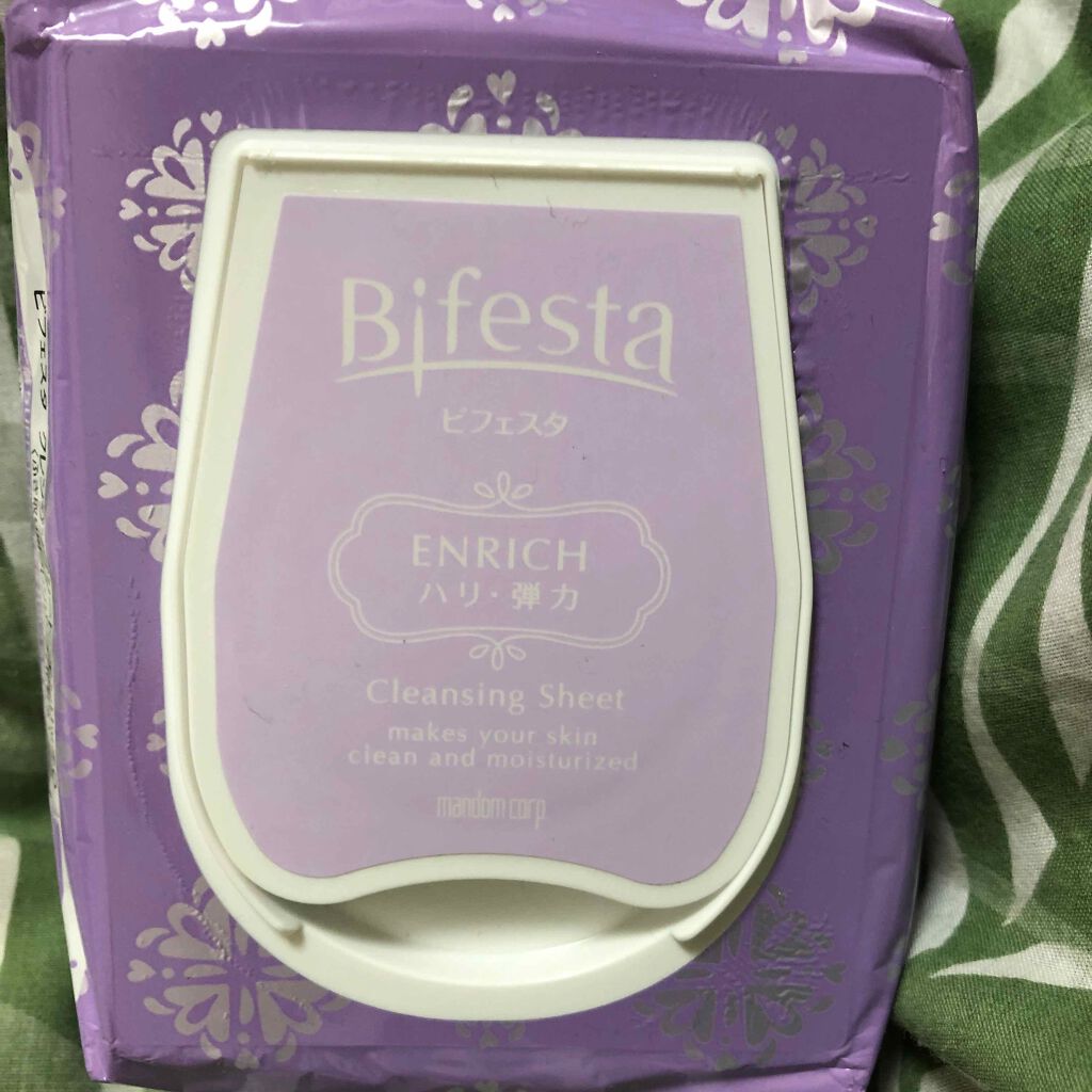 ミセラークレンジング シート エンリッチ/ビフェスタ/クレンジングシートを使ったクチコミ(1枚目)