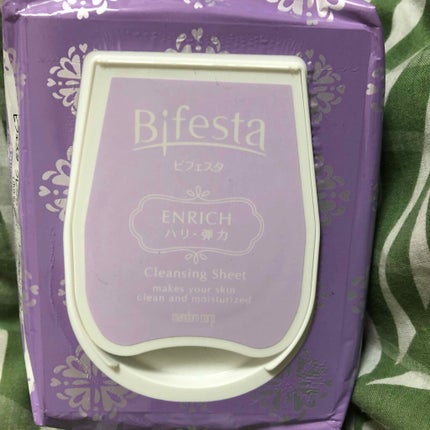 ミセラークレンジング シート エンリッチ/ビフェスタ/クレンジングシートを使ったクチコミ(1枚目)