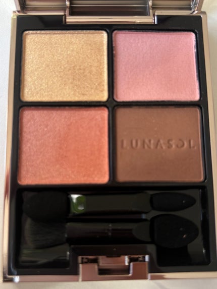 アイカラーレーション 11 Savage Rose/LUNASOL/アイシャドウパレットを使ったクチコミ(2枚目)