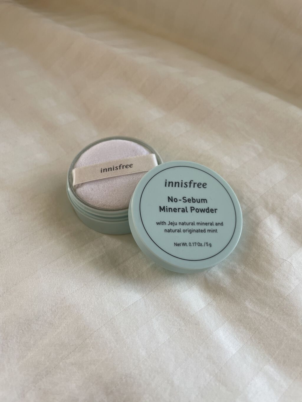 ノーセバム ミネラルパウダー/innisfree/ルースパウダーを使ったクチコミ（2枚目）