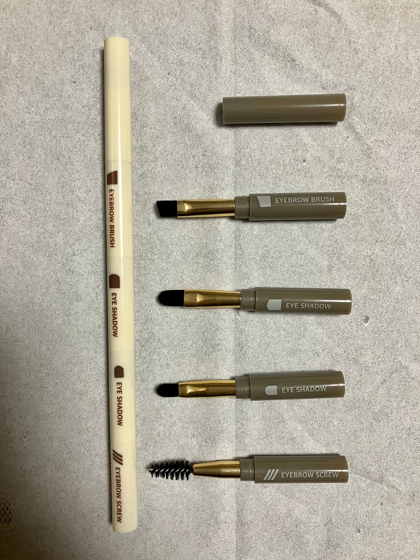 ロケット型 メイクブラシ/DAISO/メイクブラシを使ったクチコミ(1枚目)