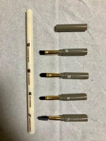 ロケット型 メイクブラシ/DAISO/メイクブラシを使ったクチコミ(1枚目)