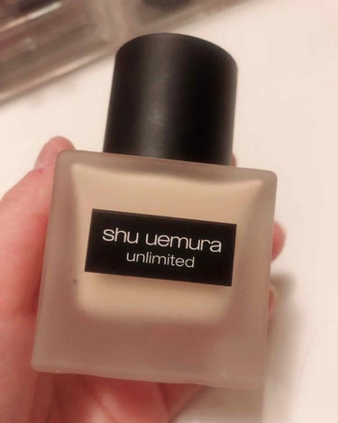 アンリミテッド ラスティング フルイド/shu uemura/リキッドファンデーションを使ったクチコミ（1枚目）