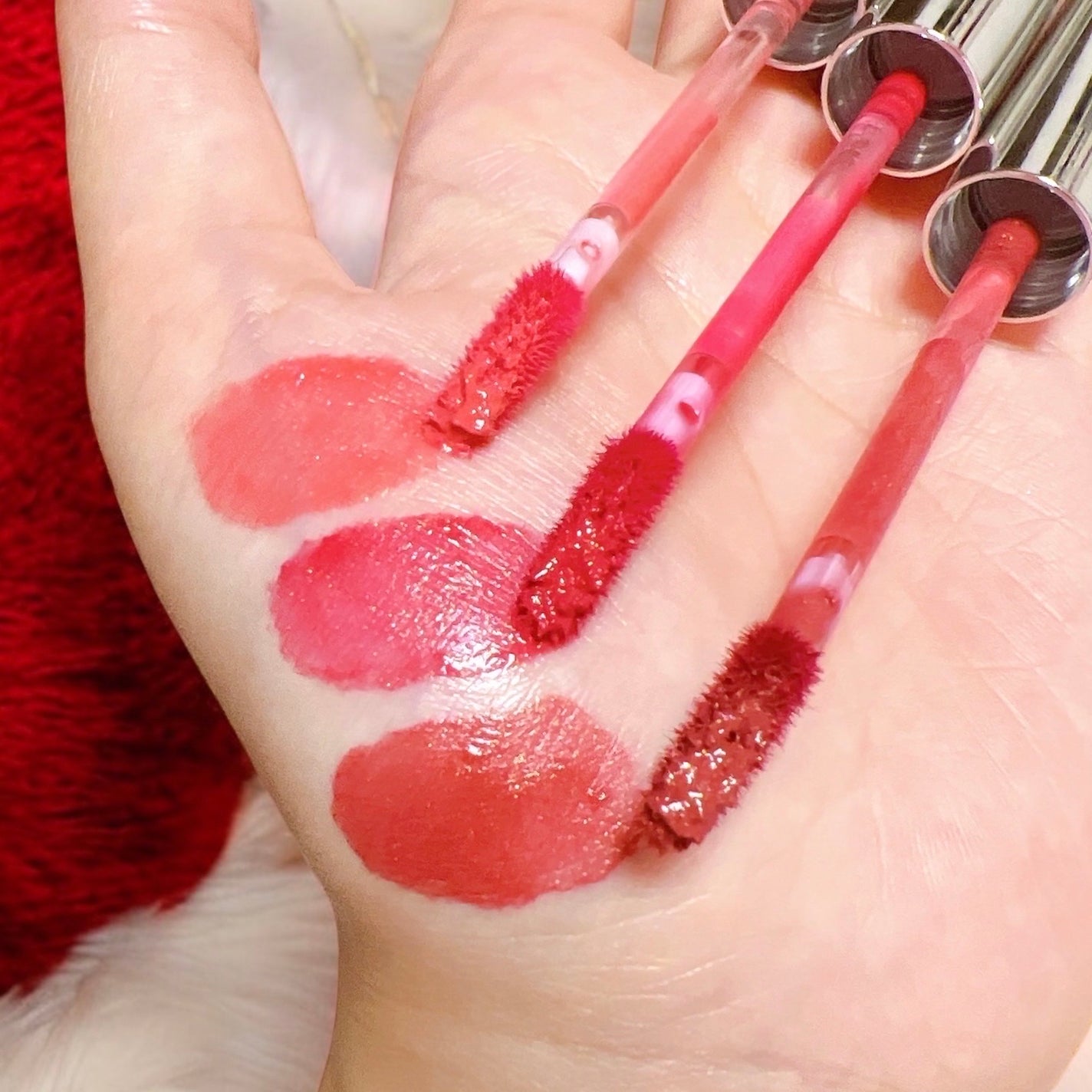 メロウデューイリップブラー/SISTER ANN/口紅を使ったクチコミ(3枚目)