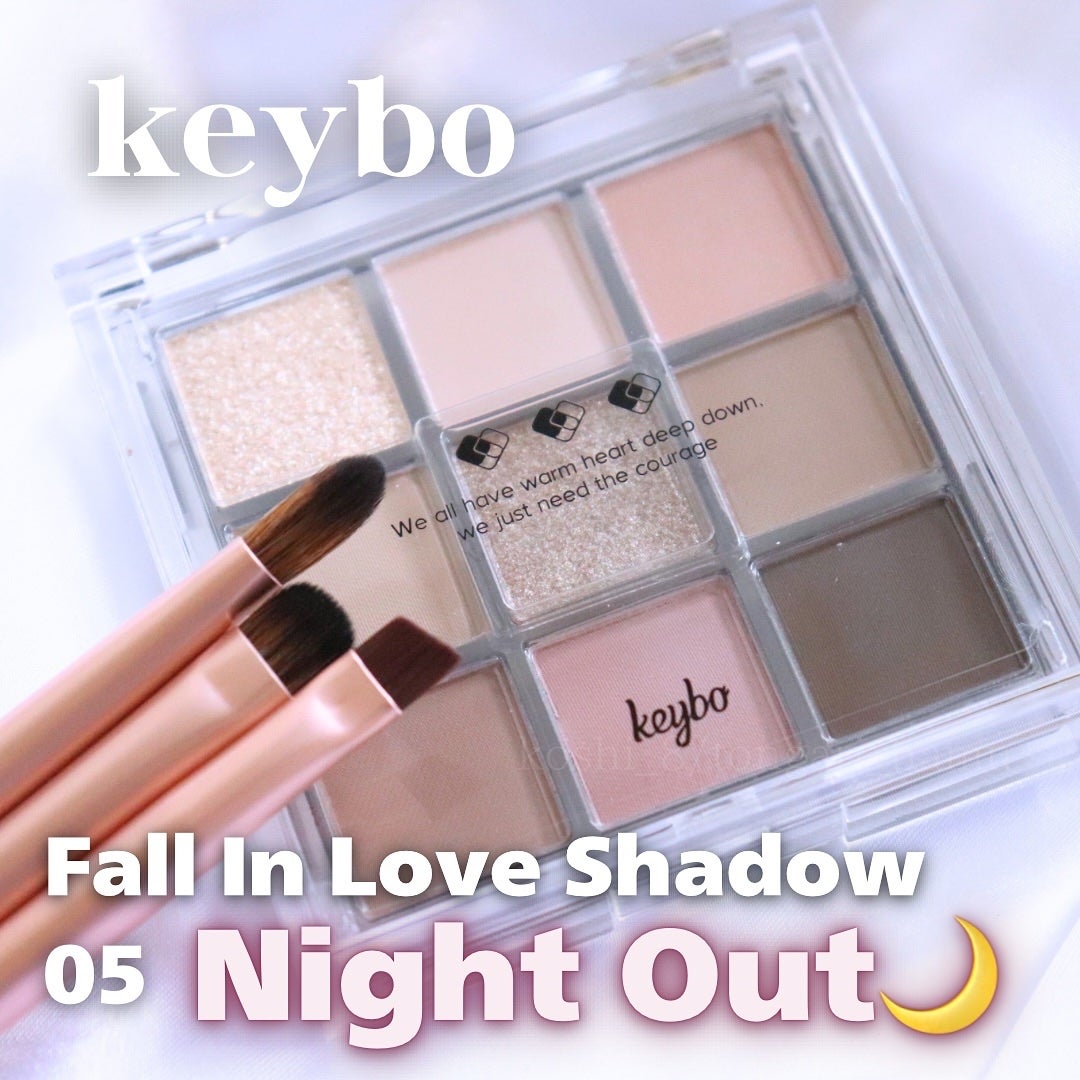 KEYBO FALL IN LOVE SHADOW PALETTE/keybo/アイシャドウパレットを使ったクチコミ(1枚目)