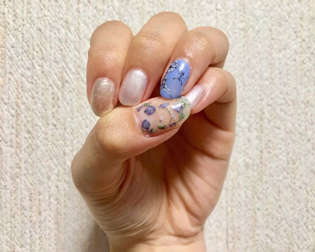 キキララ ネイル/DAISO/マニキュアを使ったクチコミ（1枚目）