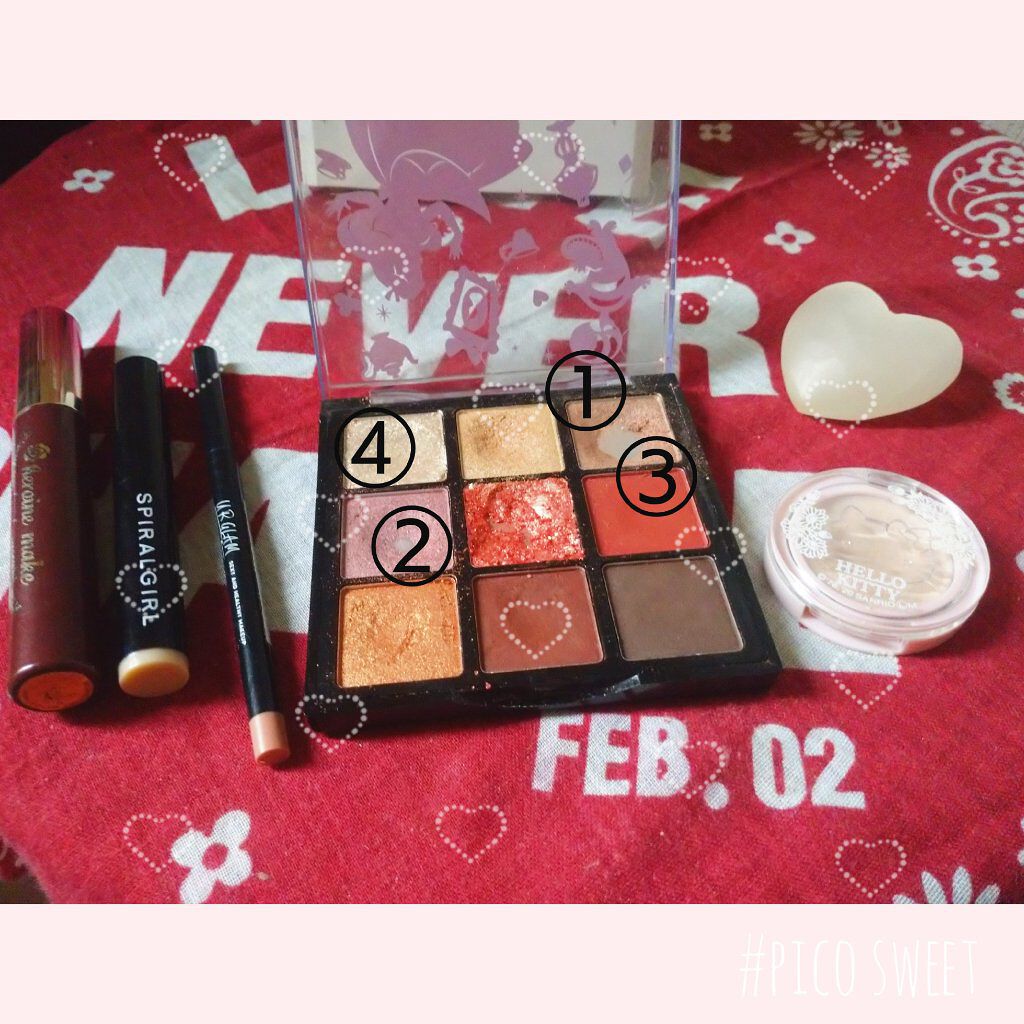 DQDNアイシャドウパレット  AL/SHOBIDO/アイシャドウパレットを使ったクチコミ（2枚目）