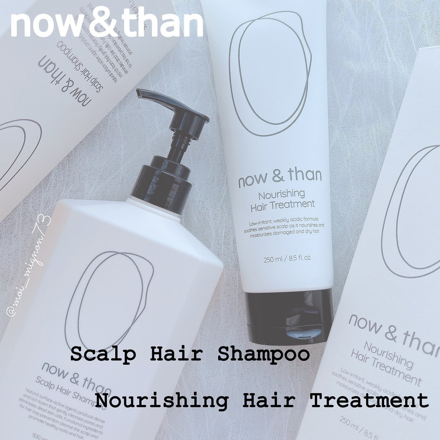 ナウアンドダン リフレッシュヘアシャンプー/カプセルイントリートメント/now & than(ナウアンドダン)/市販シャンプーを使ったクチコミ(1枚目)