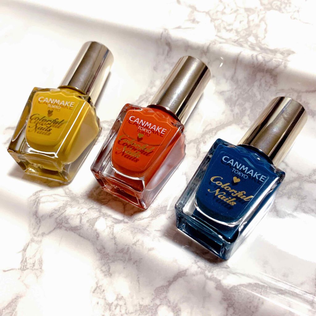 カラフルネイルズ/キャンメイク/マニキュアを使ったクチコミ（1枚目）