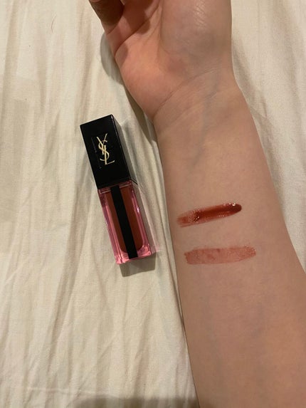 ルージュ ピュールクチュール ヴェルニ ウォーターステイン/YVES SAINT LAURENT BEAUTE/口紅を使ったクチコミ(3枚目)