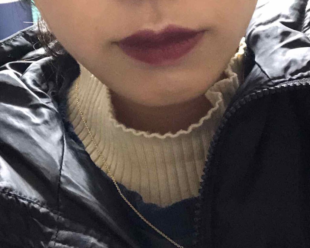 バイト ザ ビート メロウ ティント/MERZY/リップティントを使ったクチコミ(4枚目)