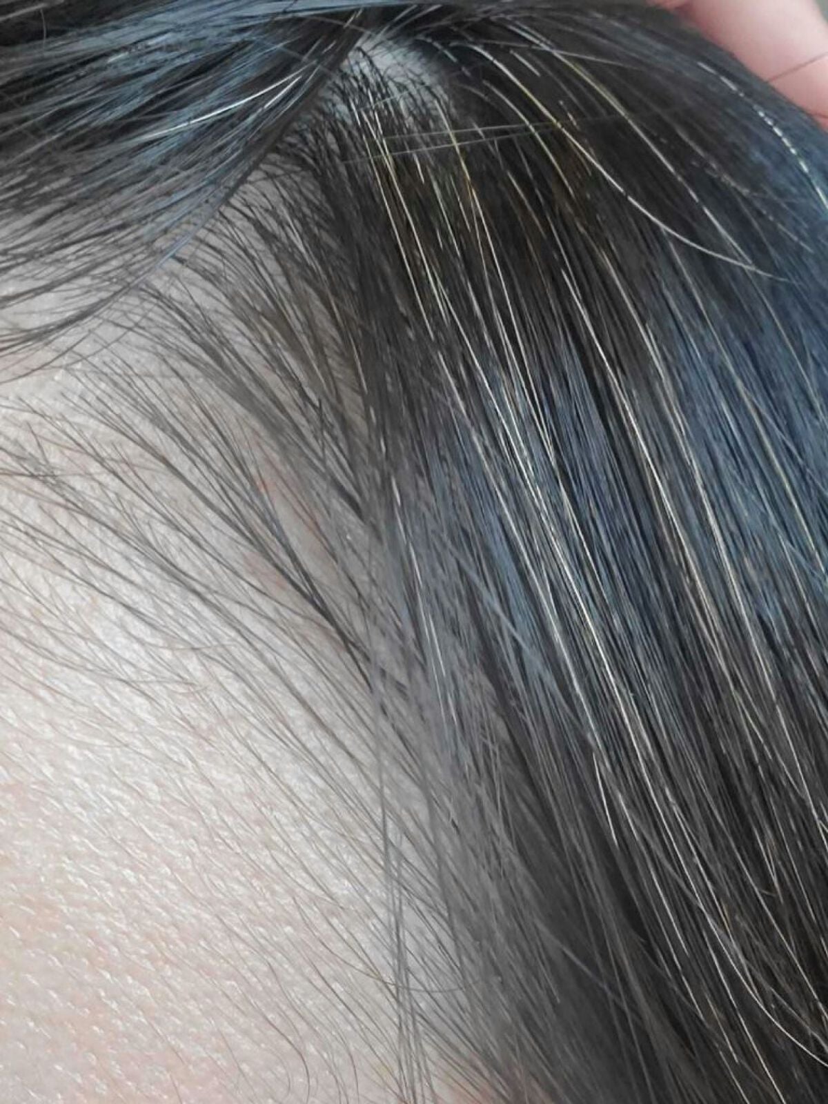 白髪用 利尻炭酸カラーシャンプー /自然派clubサスティ/市販シャンプーを使ったクチコミ(8枚目)