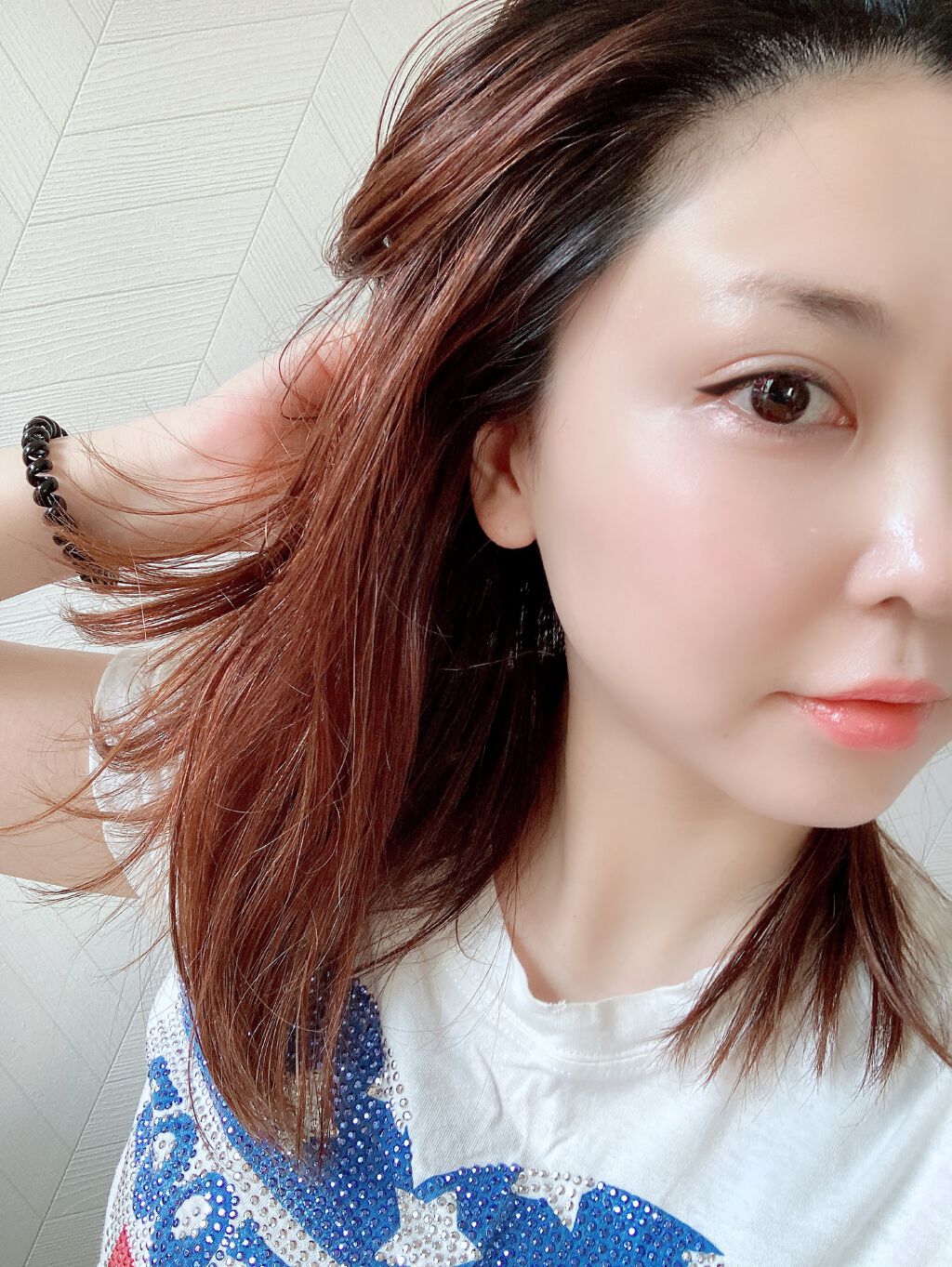 シェイク アンド ストレート ヘアプライマー/スティーブンノル ニューヨーク/ヘアオイルを使ったクチコミ（3枚目）