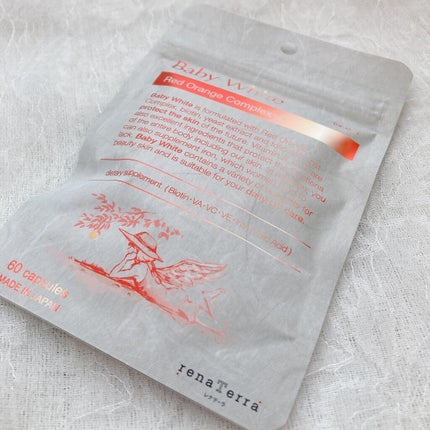 Baby White 60粒/renaTerra/美容サプリメントを使ったクチコミ(3枚目)