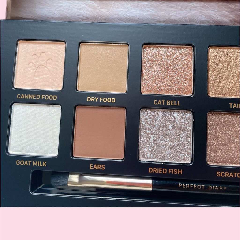 エクスプローラ12色 動物アイシャドウパレット/PERFECT DIARY/アイシャドウパレットを使ったクチコミ（3枚目）