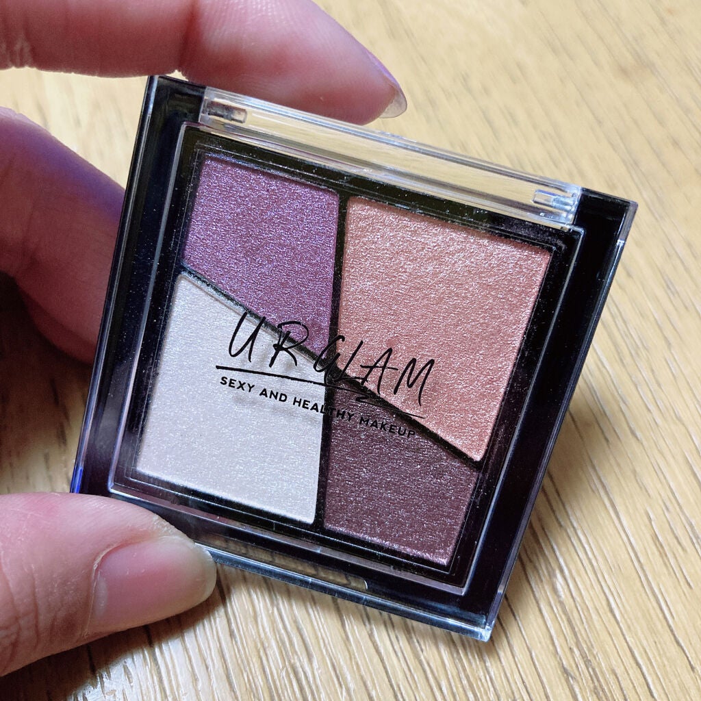 UR GLAM VELVET EYE COLOR PALETTE/U R GLAM/アイシャドウパレットを使ったクチコミ(1枚目)