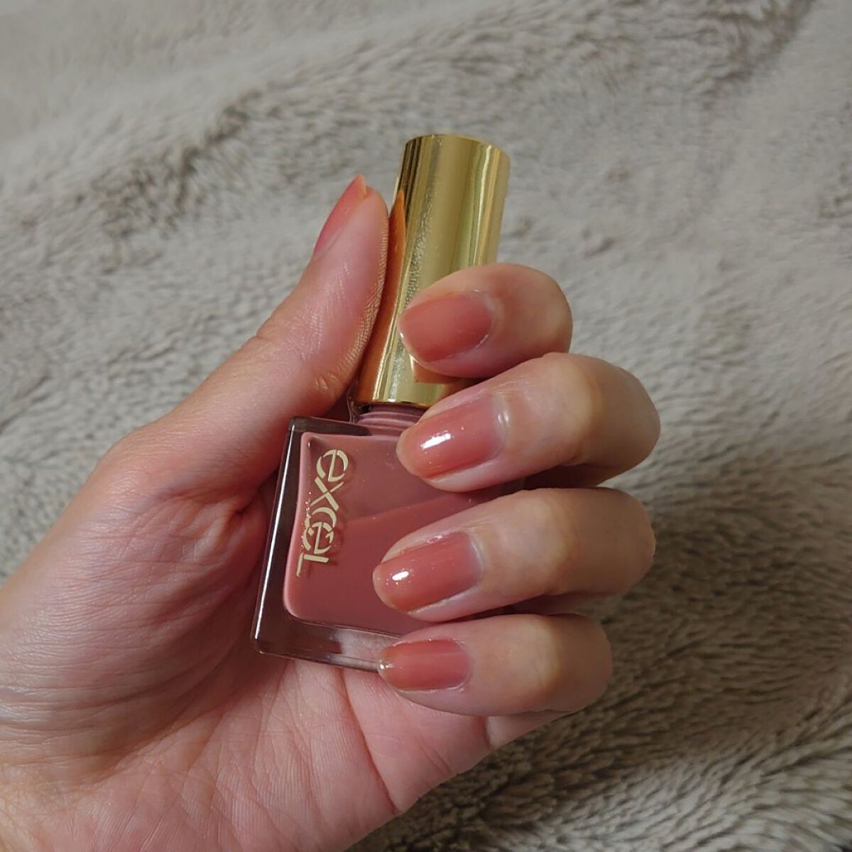 エクセル ネイルポリッシュ N NL41 あまい夢(ルビーピンク)/excel/マニキュアを使ったクチコミ（1枚目）