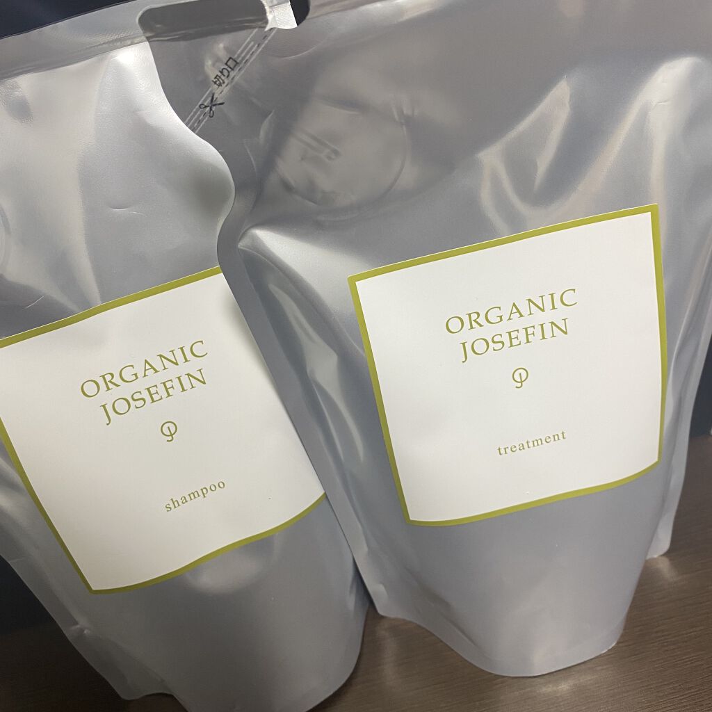 オーガニックジョセフィン シャンプー／トリートメント シャンプー詰め替え用 400ml/ORGANIC JOSEFIN/市販シャンプーを使ったクチコミ（1枚目）