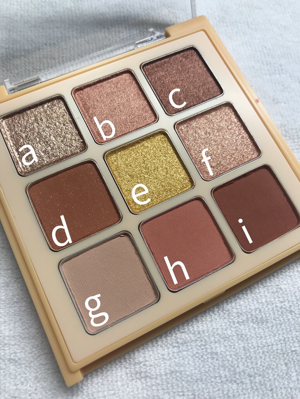 マテリアルカラーパレット/leur charme/アイシャドウパレットを使ったクチコミ（3枚目）