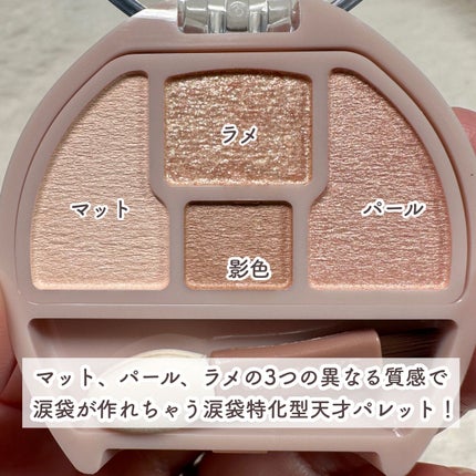 プランぷくコーデアイズ/キャンメイク/パウダーアイシャドウを使ったクチコミ(3枚目)