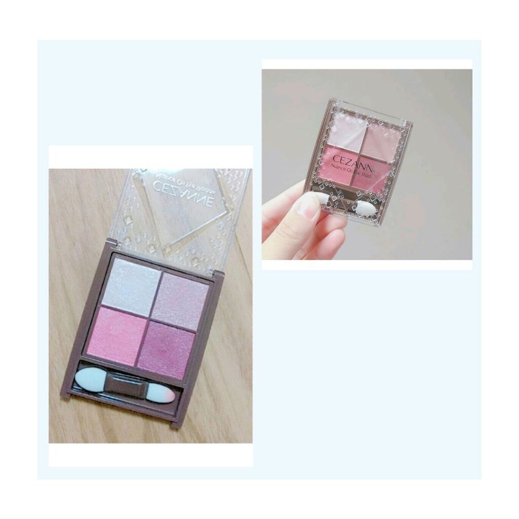 ニュアンスオンアイシャドウ/CEZANNE/アイシャドウパレットを使ったクチコミ（2枚目）