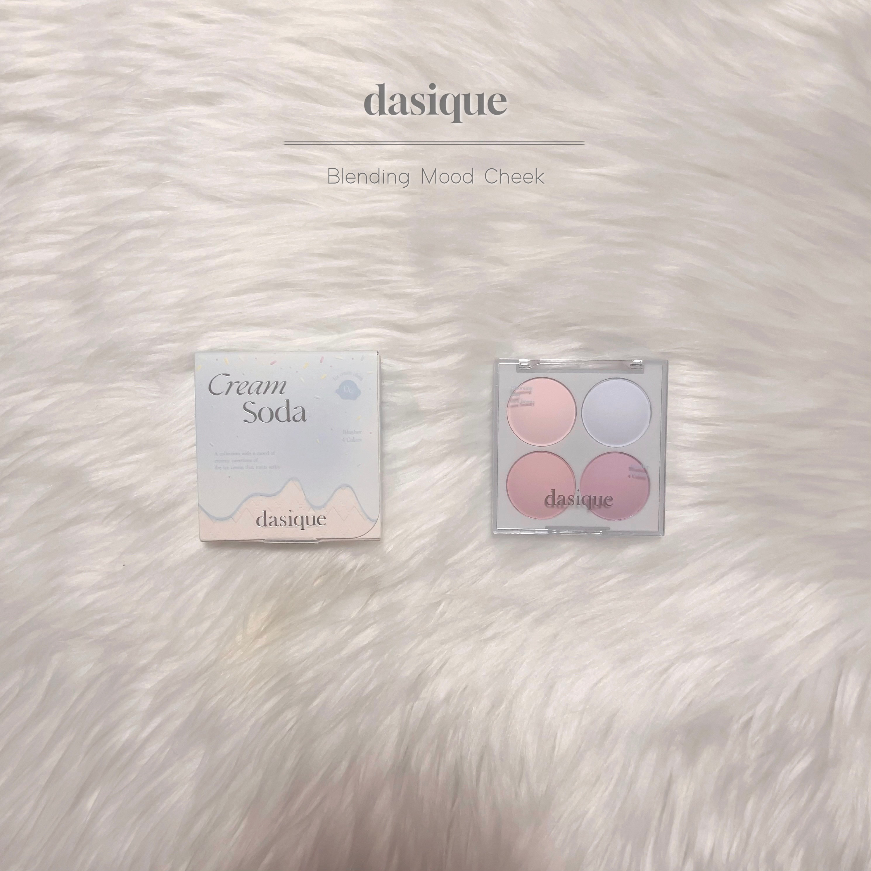 ブレンディングムードチーク/dasique/パウダーチークを使ったクチコミ（1枚目）