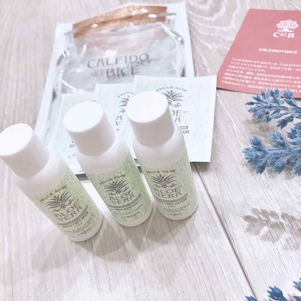 CBアロエベラピュアジェル/CALEIDO ET BICE/化粧水を使ったクチコミ(2枚目)