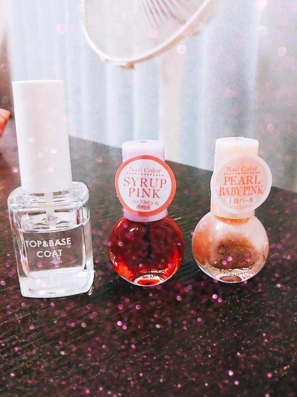 マイメロ ネイル/DAISO/マニキュアを使ったクチコミ（2枚目）