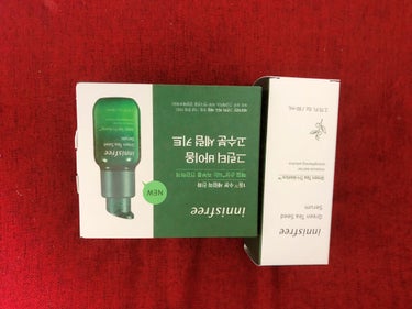 グリーンティーシード セラム N ホリデーエディション2021/innisfree/美容液を使ったクチコミ（2枚目）