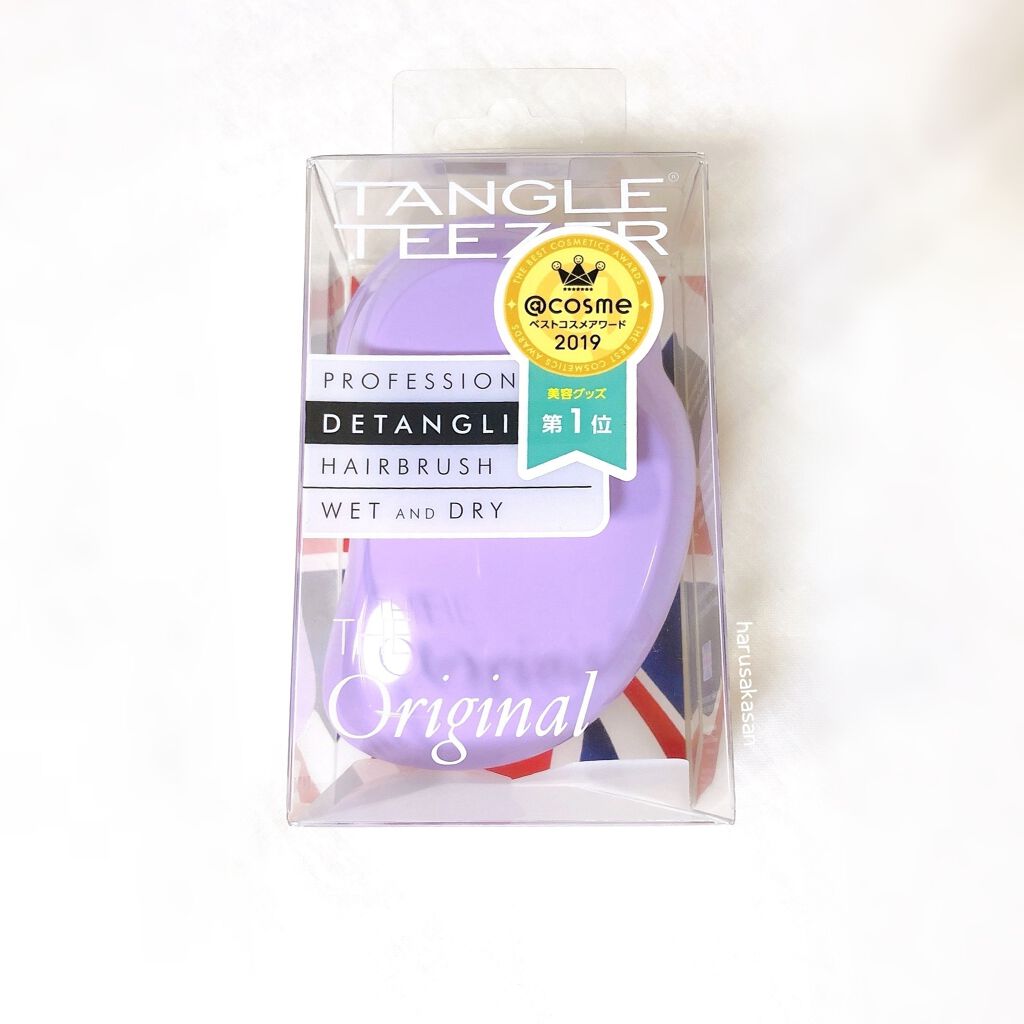 ザ・オリジナル ノーマル スウィートライラック/TANGLE TEEZER/ヘアブラシを使ったクチコミ（3枚目）