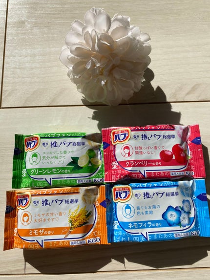 香りの推しバブ総選挙 リフレッシュ部門/バブ/炭酸系入浴剤を使ったクチコミ(2枚目)