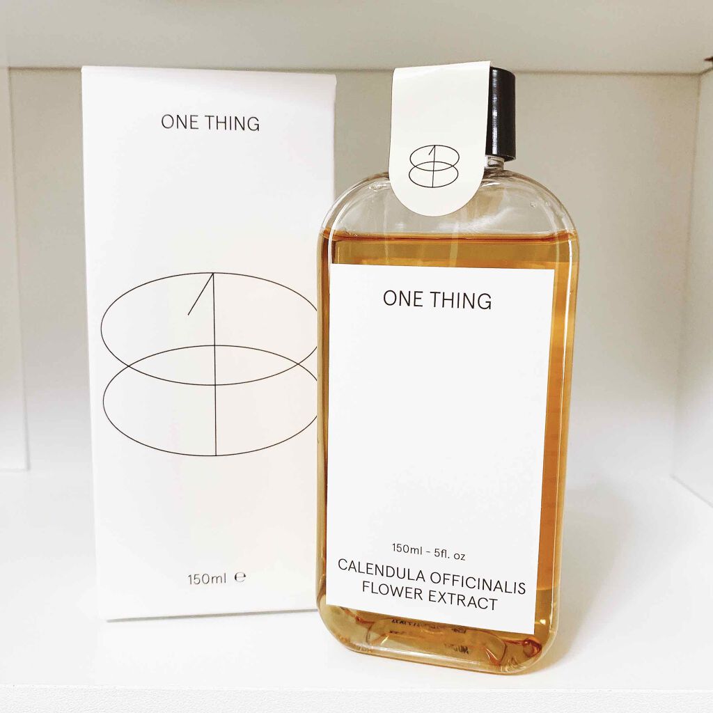 カレンデュラ化粧水/ONE THING/化粧水を使ったクチコミ(2枚目)