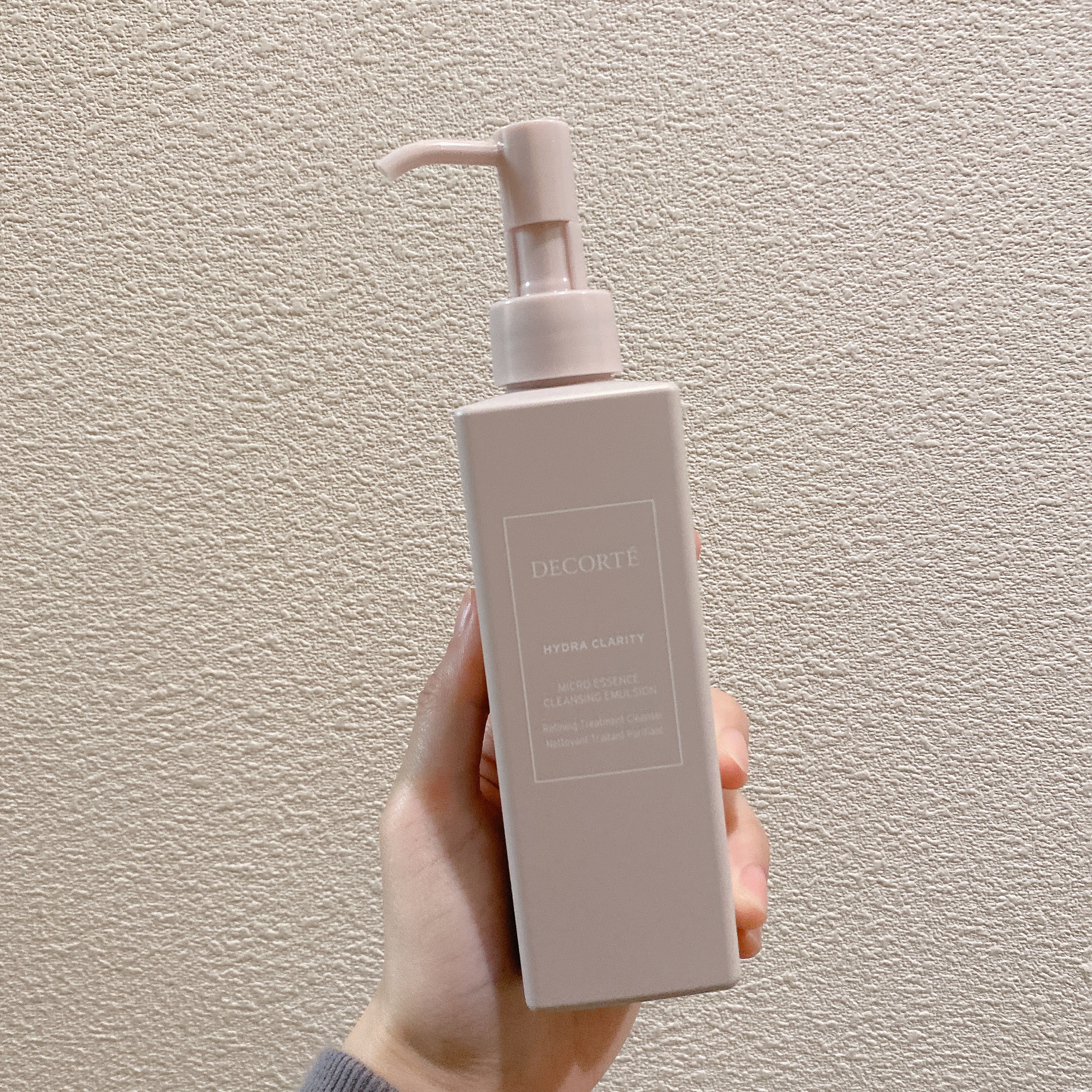 イドラクラリティ マイクロエッセンス クレンジングエマルジョン/DECORTÉ/ミルククレンジングを使ったクチコミ（1枚目）