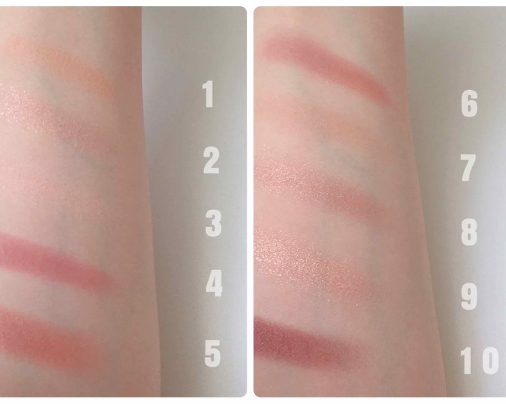 プレイカラーアイパレット ランジェリーバックステージ/ETUDE/アイシャドウパレットを使ったクチコミ（3枚目）