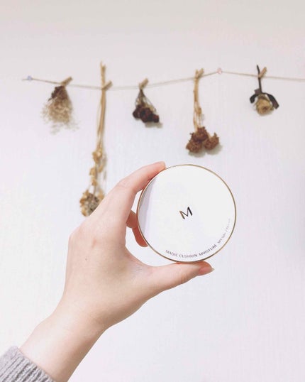 M クッション ファンデーション(モイスチャー)/MISSHA/クッションファンデーションを使ったクチコミ(1枚目)