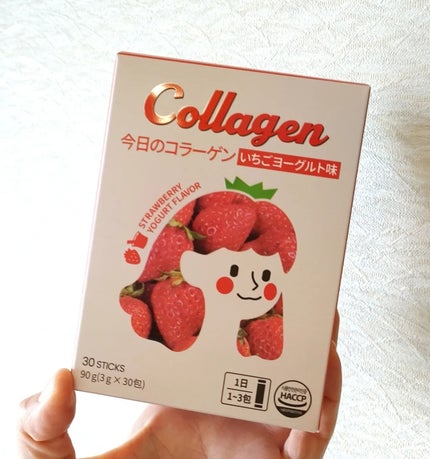 今日のコラーゲン イチゴヨーグルト味/Hello Beauty/美容サプリメントを使ったクチコミ(2枚目)