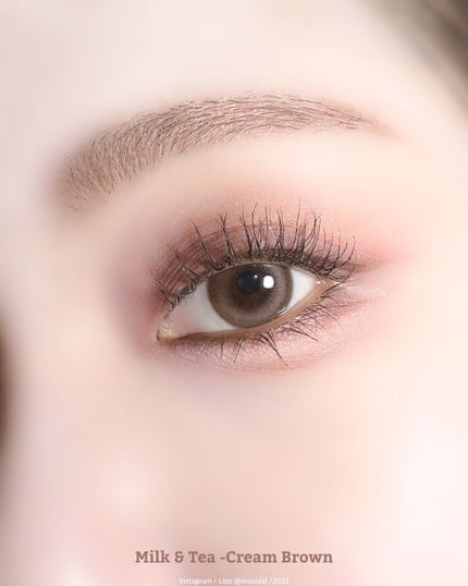 chuuLENS Milk&Tea 1day/chuu LENS/ワンデー(1DAY)カラコンを使ったクチコミ(3枚目)