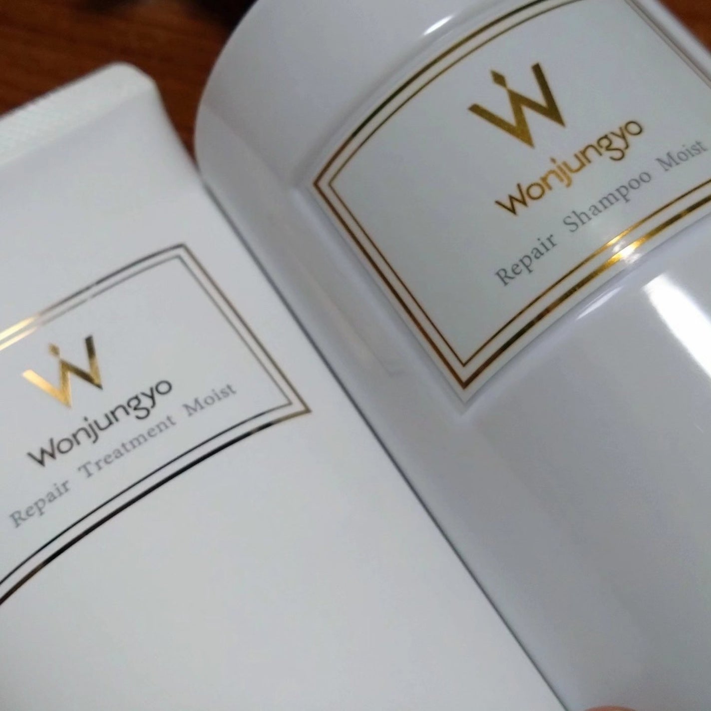 ウォンジョンヨ リペアシャンプー モイスト/リペアトリートメント モイスト/Wonjungyo/市販シャンプーを使ったクチコミ(2枚目)