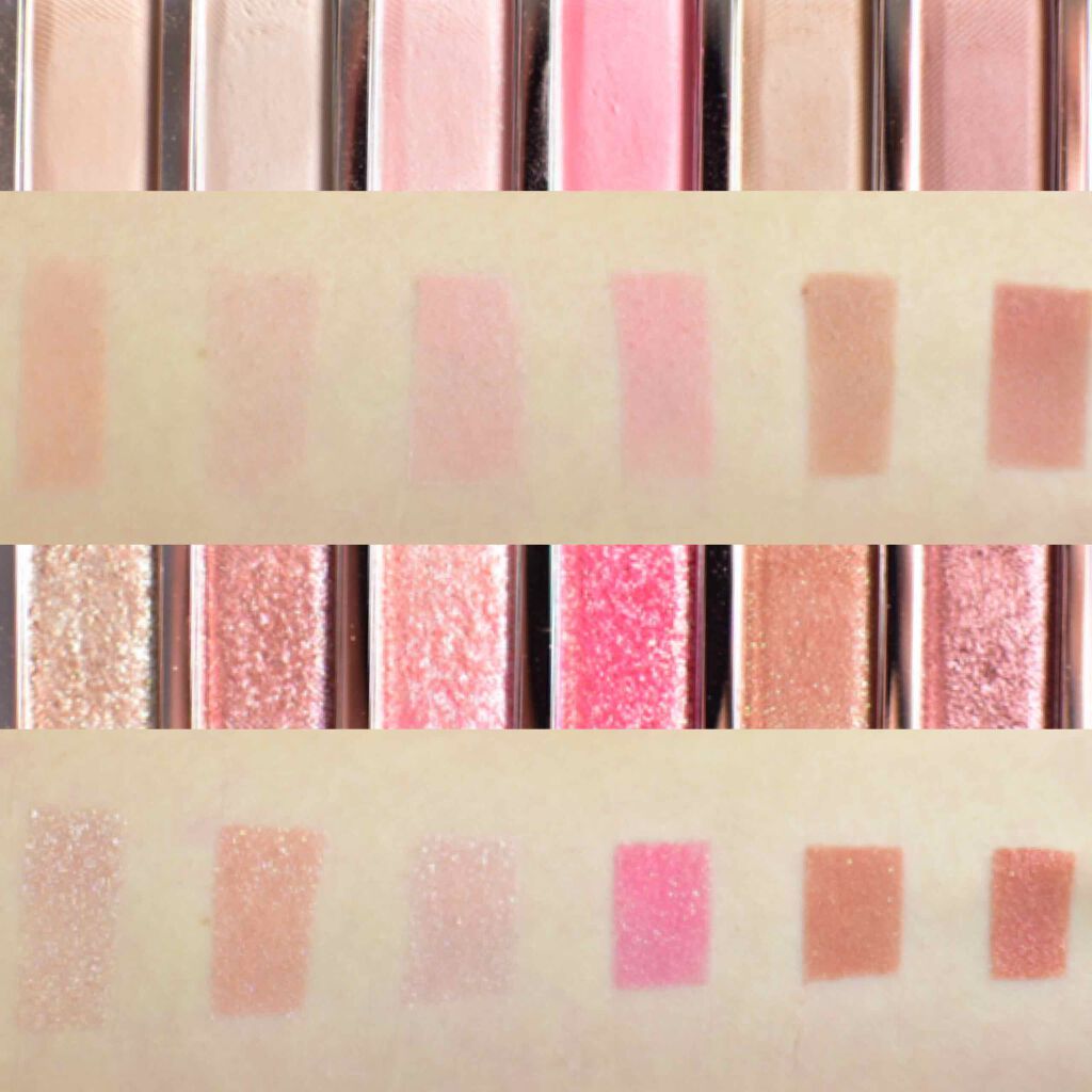 バレンタインボックス3ローズモーメント/VAVI MELLO/アイシャドウパレットを使ったクチコミ(2枚目)