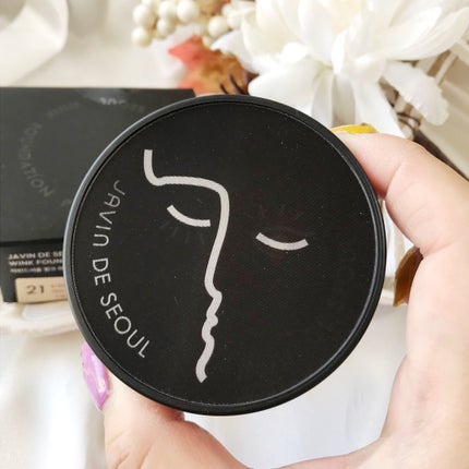 ジャビンドゥソウル ウインクファンデーションパクト/Javin De Seoul/クッションファンデーションを使ったクチコミ(7枚目)