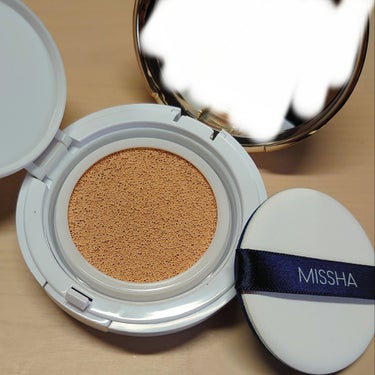 M クッション ファンデーション(モイスチャー)/MISSHA/クッションファンデーションを使ったクチコミ（3枚目）