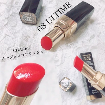 ルージュ ココ フラッシュ/CHANEL/口紅を使ったクチコミ(2枚目)