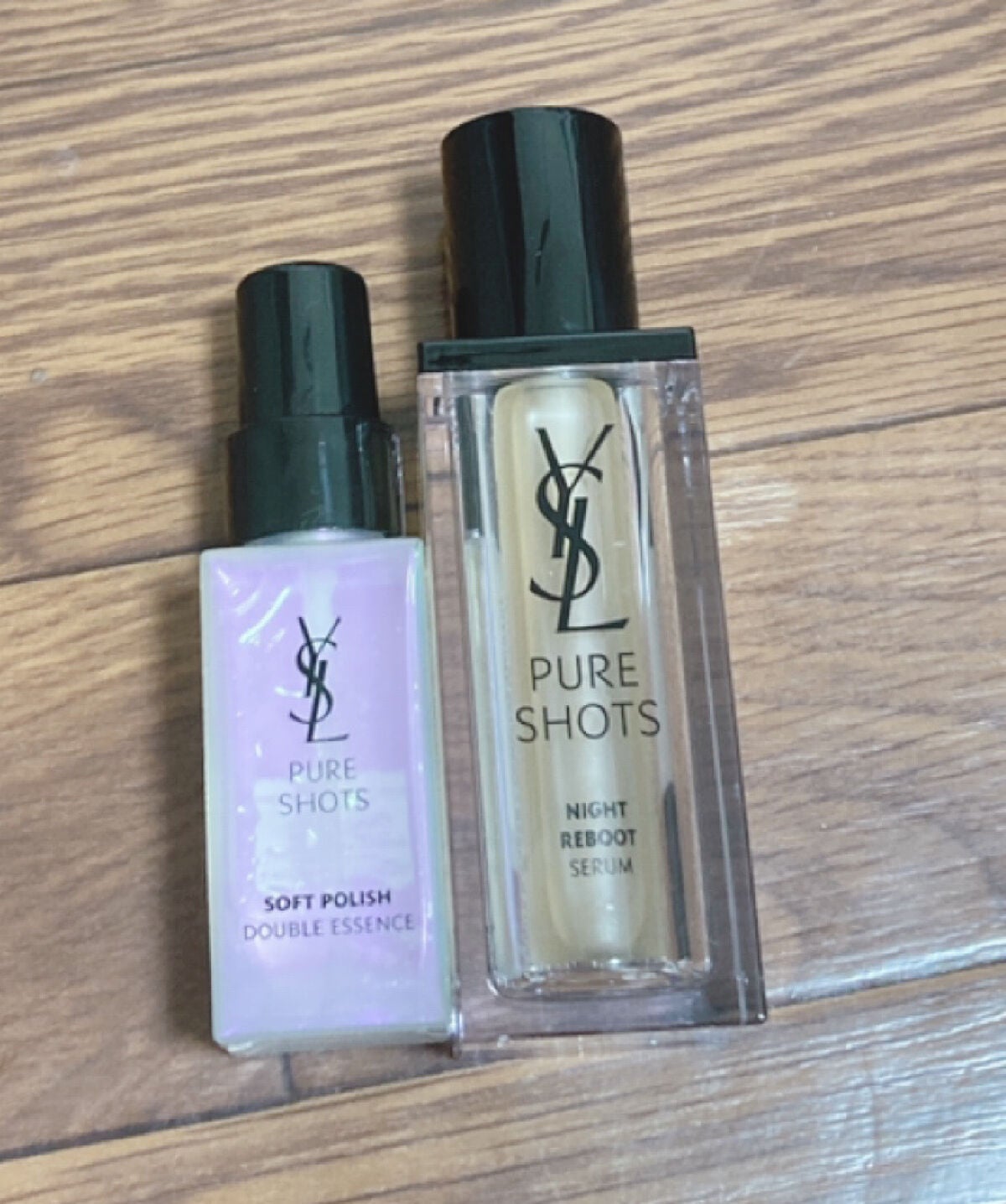 ピュアショット ナイト リチャージセラム/YVES SAINT LAURENT BEAUTE/美容液を使ったクチコミ(2枚目)