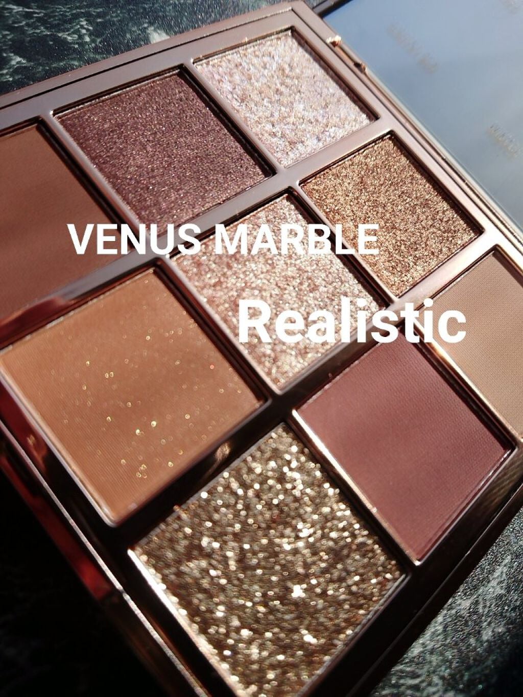 VenusMarble 9色アイシャドウパレット/Venus Marble/アイシャドウパレットを使ったクチコミ(1枚目)