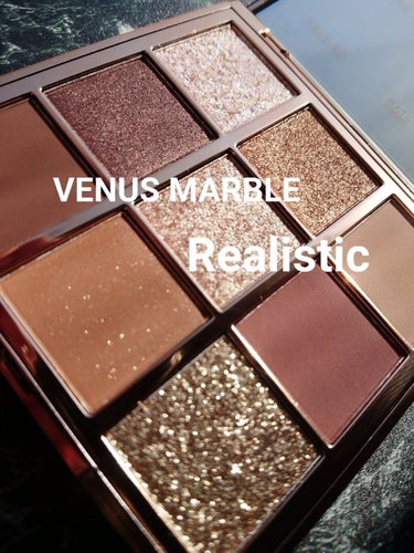 VenusMarble 9色アイシャドウパレット Realistic(リアリスティック）/Venus Marble/アイシャドウパレットを使ったクチコミ（1枚目）