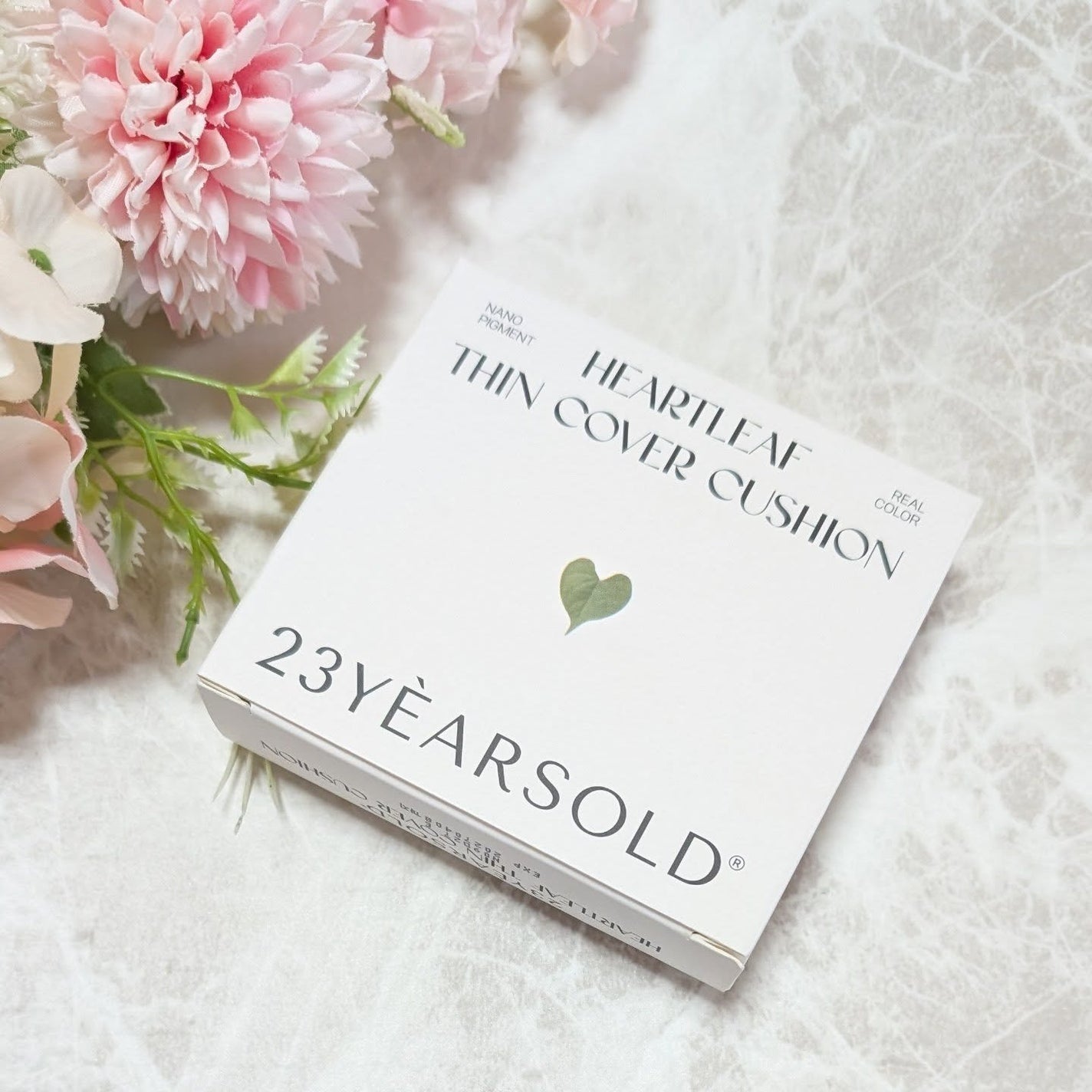 ハートリーフシーンカバークッション/23years old/クッションファンデーションを使ったクチコミ(1枚目)