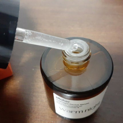 ウォームナイト - Overnight Revive Serum/elloher/美容液を使ったクチコミ(4枚目)