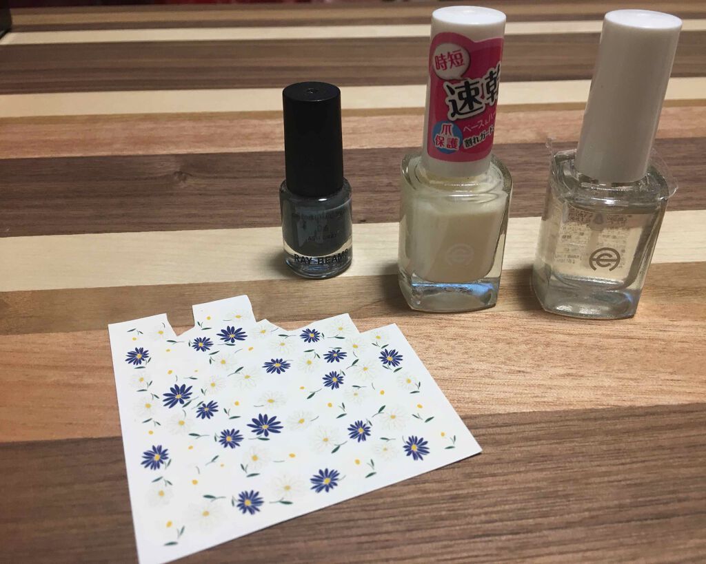 AC クイックドライベース＆ハードナー/AC MAKEUP/ネイルベースコートを使ったクチコミ（2枚目）