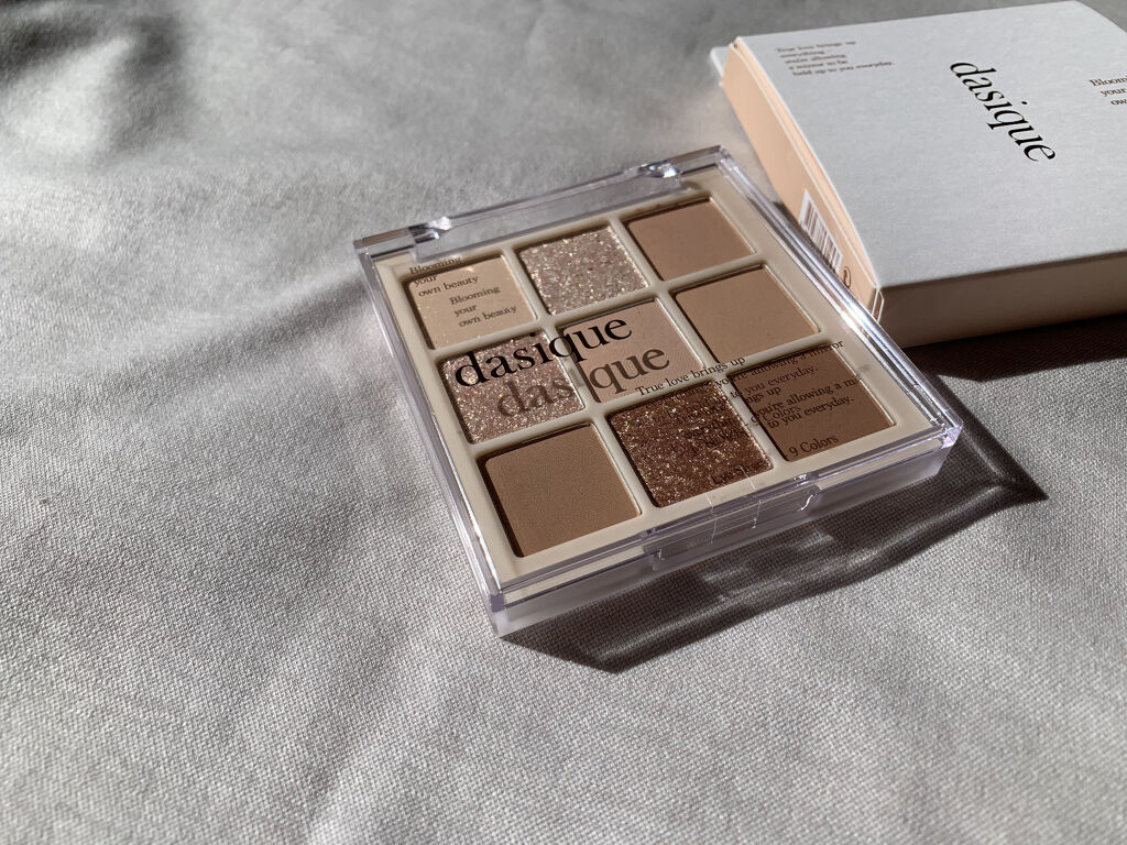 シャドウパレット/dasique/アイシャドウパレットを使ったクチコミ（1枚目）